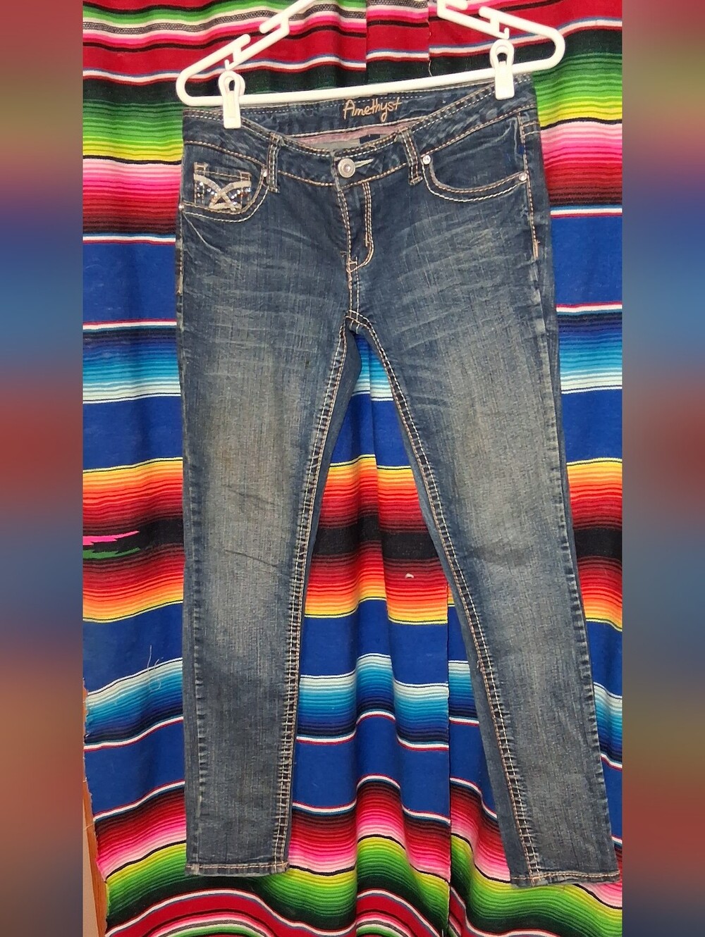 Amethyst Jeans Women’s Blue Skinny Jeans Size 7